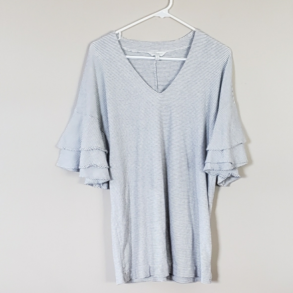 Lucky Brand Striped Top Size Small